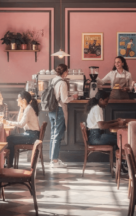Interior de restaurante